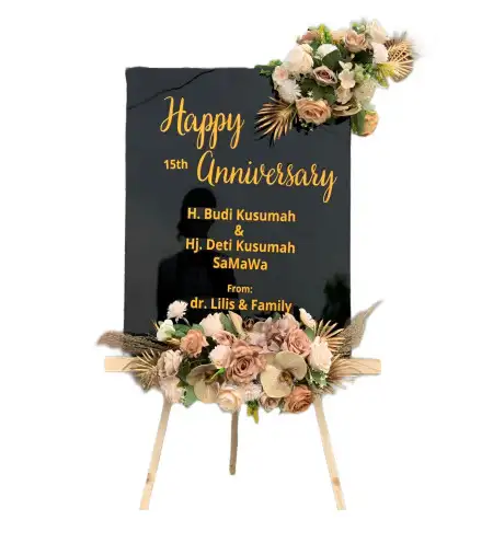 Papan Bunga Akrilik Miru